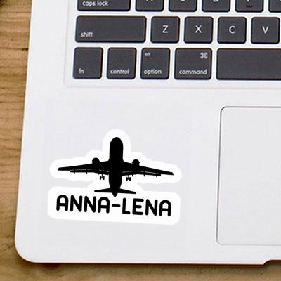 Autocollant Anna-lena Jumbo-Jet Laptop Image