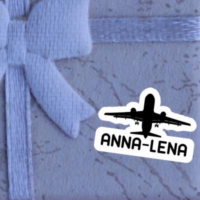Autocollant Anna-lena Jumbo-Jet Notebook Image