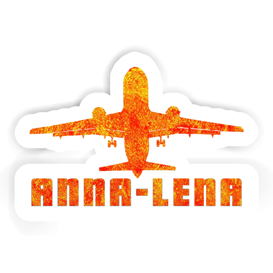 Sticker Jumbo-Jet Anna-lena Image