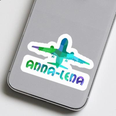Aufkleber Anna-lena Jumbo-Jet Laptop Image