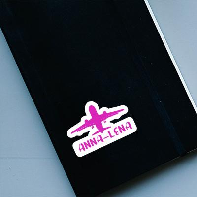 Anna-lena Aufkleber Jumbo-Jet Notebook Image