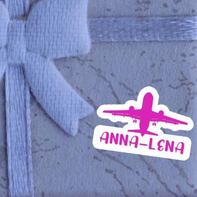 Anna-lena Aufkleber Jumbo-Jet Notebook Image