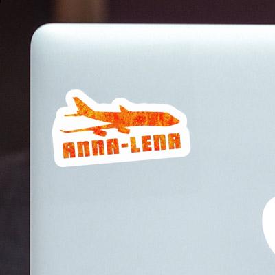 Anna-lena Sticker Jumbo-Jet Notebook Image