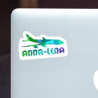 Anna-lena Sticker Jumbo-Jet Notebook Image