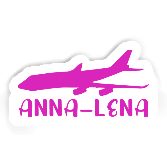 Sticker Jumbo-Jet Anna-lena Notebook Image