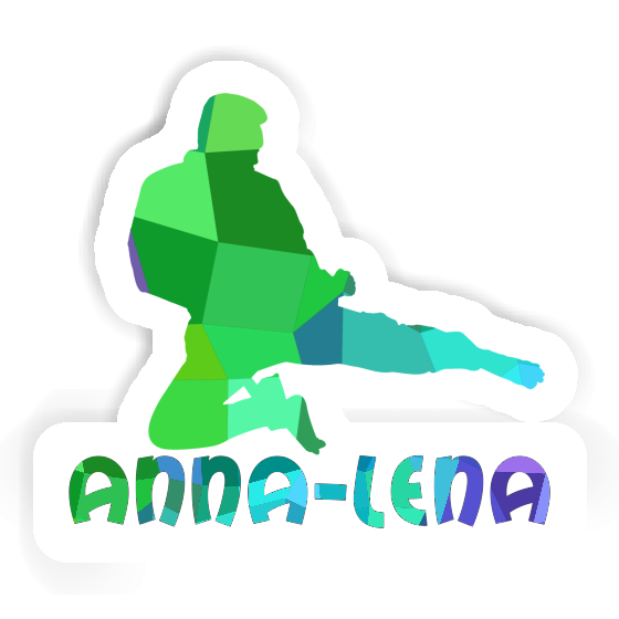 Sticker Anna-lena Karateka Notebook Image
