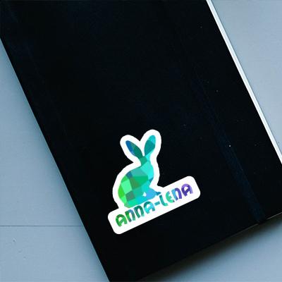 Rabbit Sticker Anna-lena Laptop Image