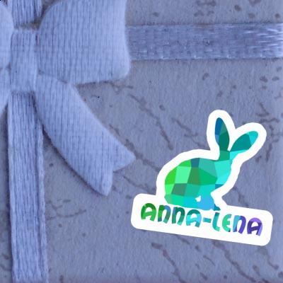 Rabbit Sticker Anna-lena Notebook Image