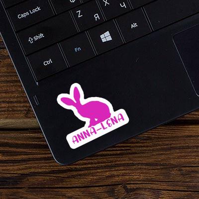 Anna-lena Sticker Kaninchen Laptop Image