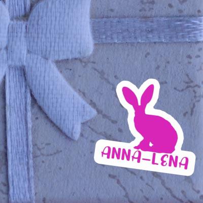 Anna-lena Sticker Kaninchen Laptop Image