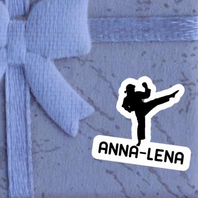 Sticker Karateka Anna-lena Laptop Image