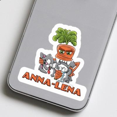 Sticker Monster Carrot Anna-lena Laptop Image