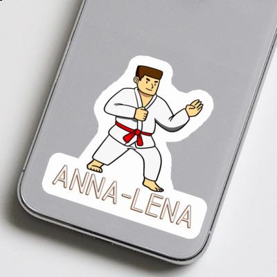 Karateka Sticker Anna-lena Notebook Image