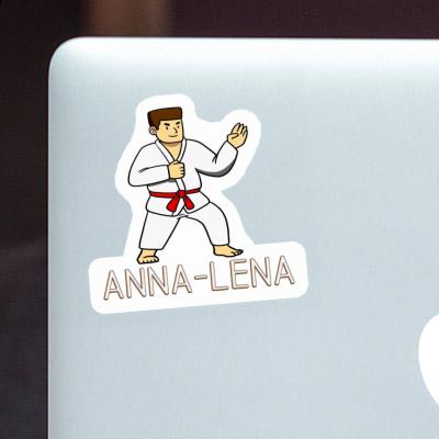 Karateka Sticker Anna-lena Notebook Image