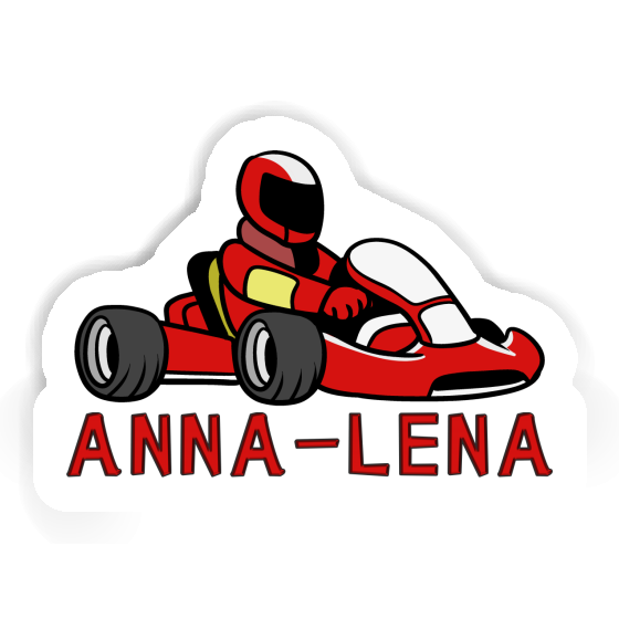 Sticker Anna-lena Kart Laptop Image