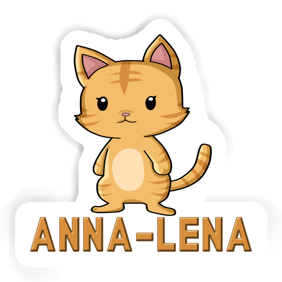 Cat Sticker Anna-lena Laptop Image