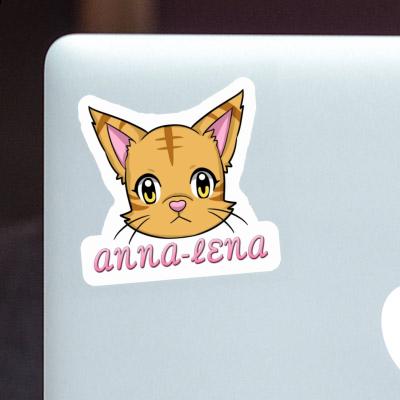 Anna-lena Aufkleber Kätzchen Laptop Image