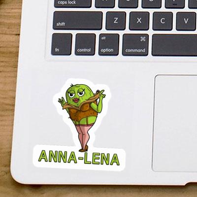 Sticker Anna-lena Kiwi Laptop Image
