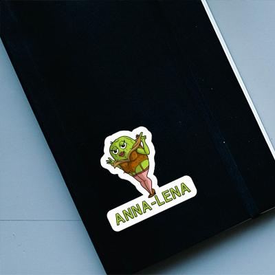 Sticker Anna-lena Kiwi Laptop Image