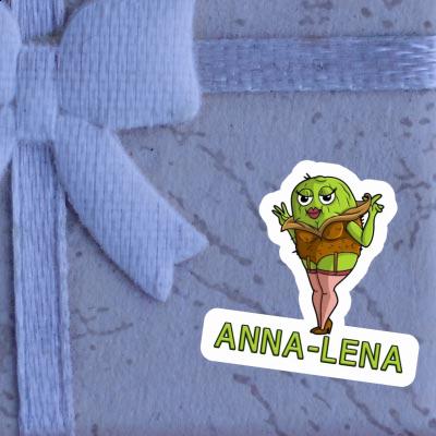 Sticker Anna-lena Kiwi Notebook Image