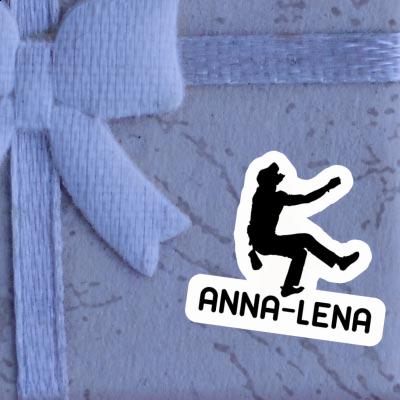 Anna-lena Autocollant Grimpeur Notebook Image