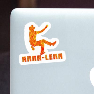 Climber Sticker Anna-lena Notebook Image