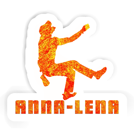 Sticker Kletterer Anna-lena Notebook Image