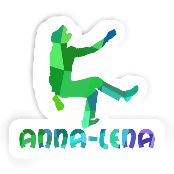 Sticker Climber Anna-lena Laptop Image