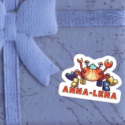 Anna-lena Sticker Crab Notebook Image