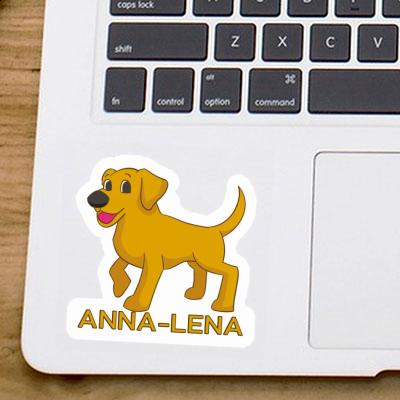 Autocollant Labrador Anna-lena Laptop Image