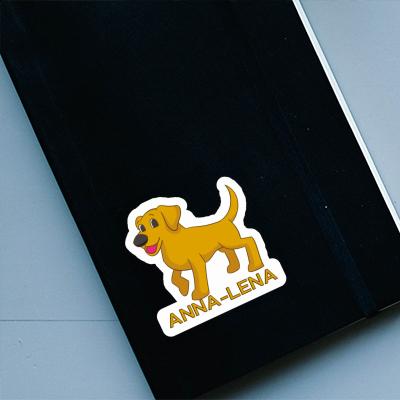 Labrador Sticker Anna-lena Notebook Image