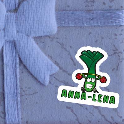 Sticker Anna-lena Gewichtheber Gift package Image