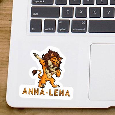 Sticker Anna-lena Dabbing Lion Gift package Image