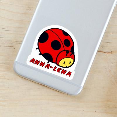Anna-lena Sticker Ladybug Notebook Image