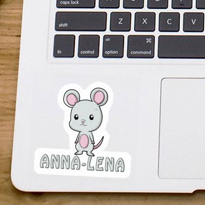Sticker Maus Anna-lena Laptop Image