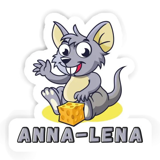 Anna-lena Sticker Mouse Notebook Image