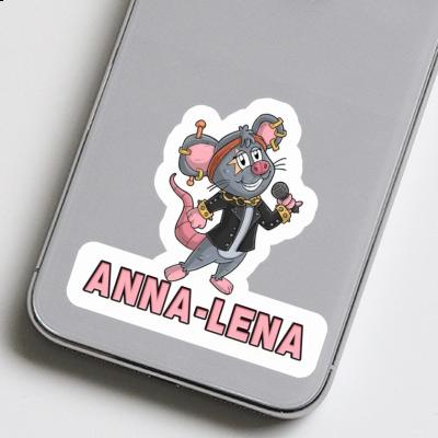 Sängerin Sticker Anna-lena Notebook Image