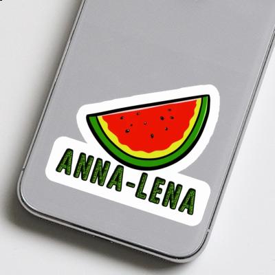 Aufkleber Anna-lena Wassermelone Laptop Image