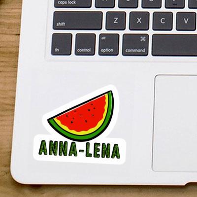 Sticker Watermelon Anna-lena Notebook Image