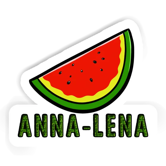 Aufkleber Anna-lena Wassermelone Image