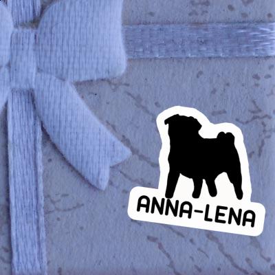 Sticker Anna-lena Pug Image