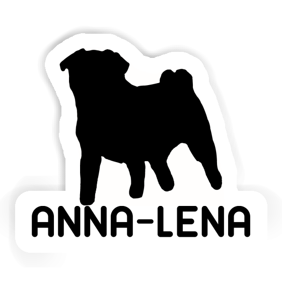 Anna-lena Sticker Mops Laptop Image