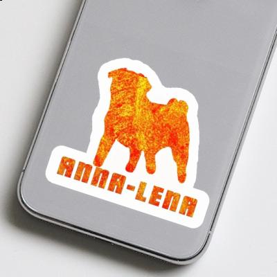 Anna-lena Sticker Pug Gift package Image