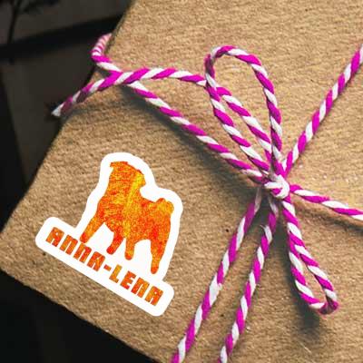 Mops Aufkleber Anna-lena Gift package Image