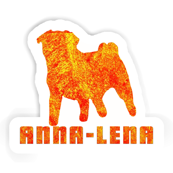 Mops Aufkleber Anna-lena Gift package Image