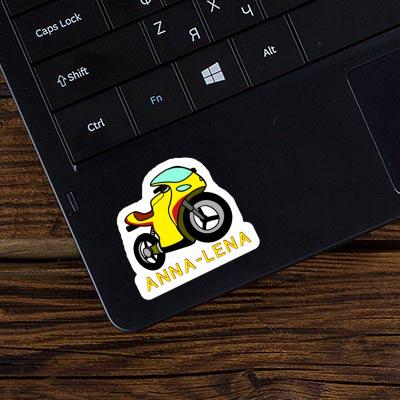 Motorcycle Sticker Anna-lena Laptop Image