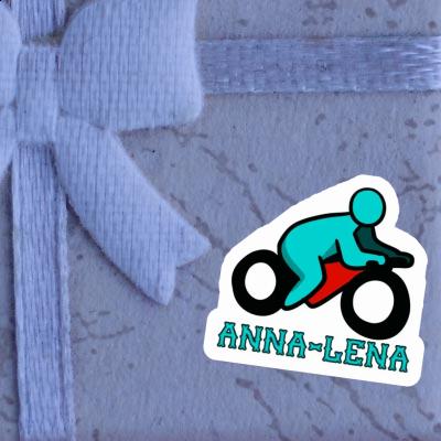 Motorbike Driver Sticker Anna-lena Gift package Image