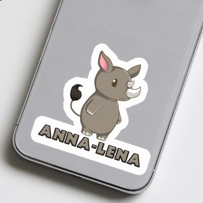 Sticker Anna-lena Rhino Image