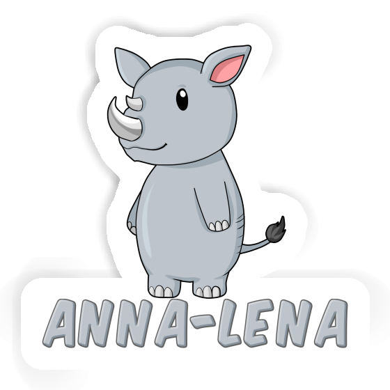 Anna-lena Sticker Rhinoceros Gift package Image