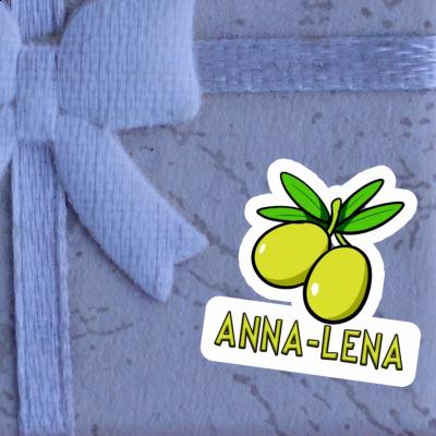 Anna-lena Sticker Olive Image